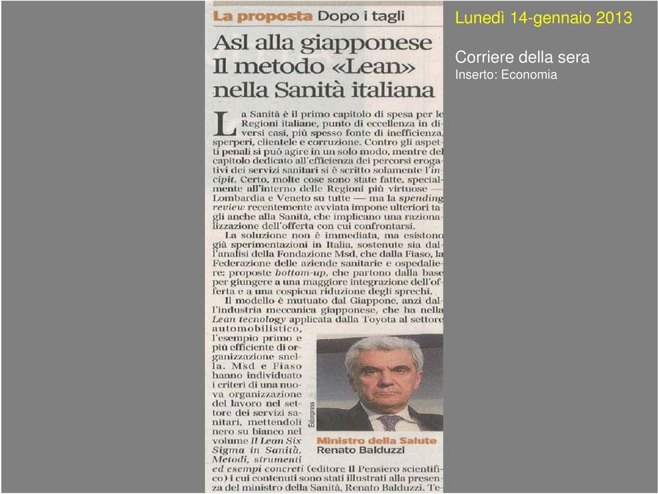 2013 Corriere