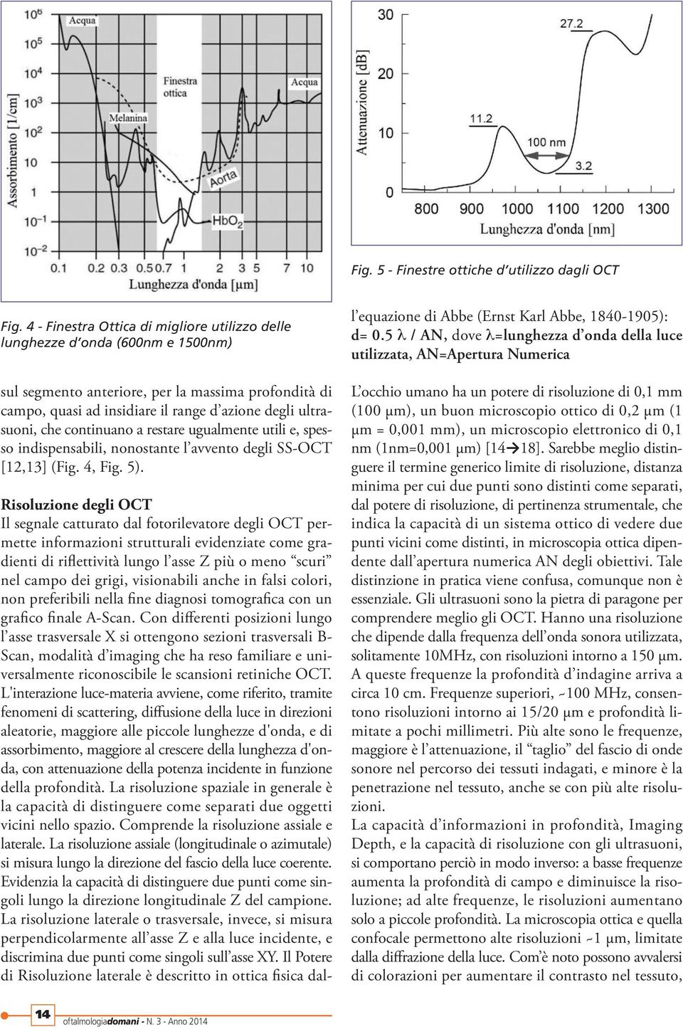 continuano a restare ugualmente utili e, spesso indispensabili, nonostante l avvento degli SS-OCT [12,13] (Fig. 4, Fig. 5).