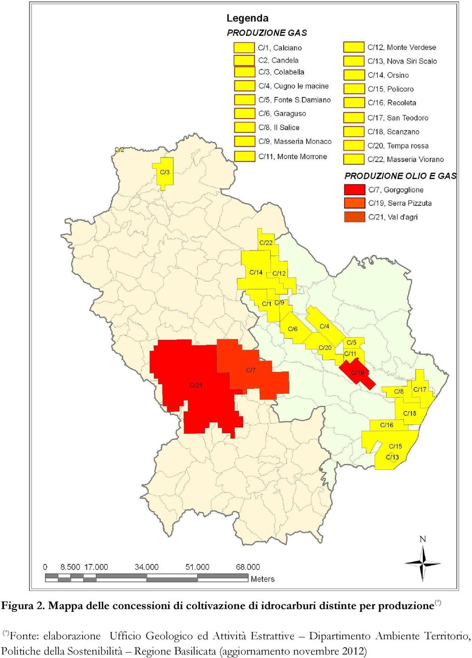 produzione (*) (*) Fonte: elaborazione Ufficio Geologico ed