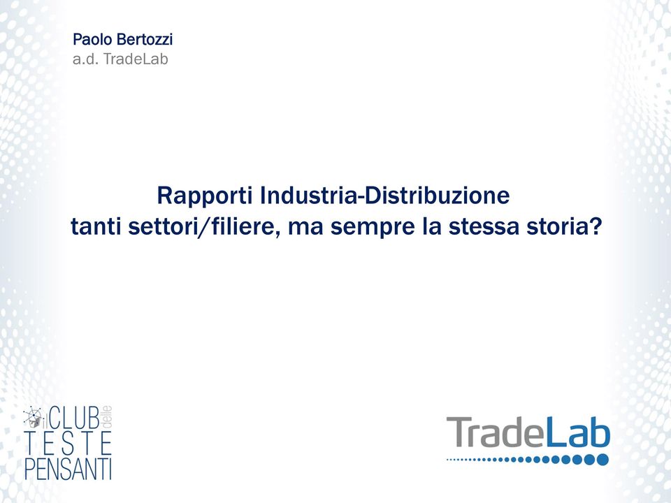 Industria-Distribuzione