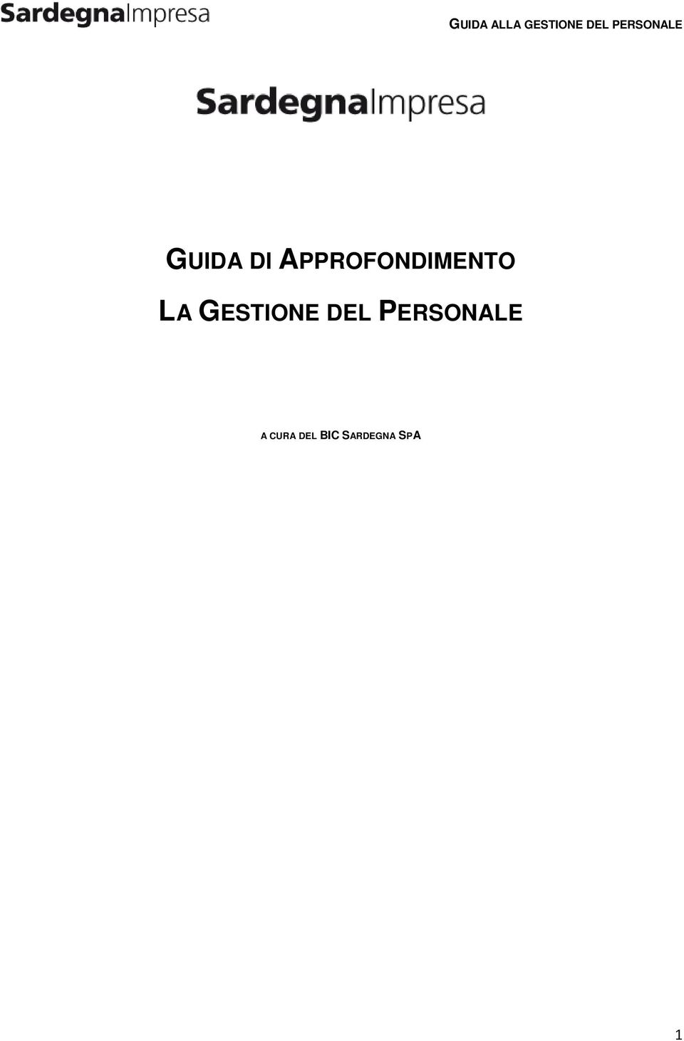 GESTIONE DEL