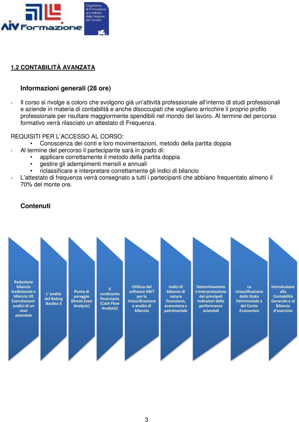 Al termine del percorso formativo verrà rilasciato un attestato di Frequenza.