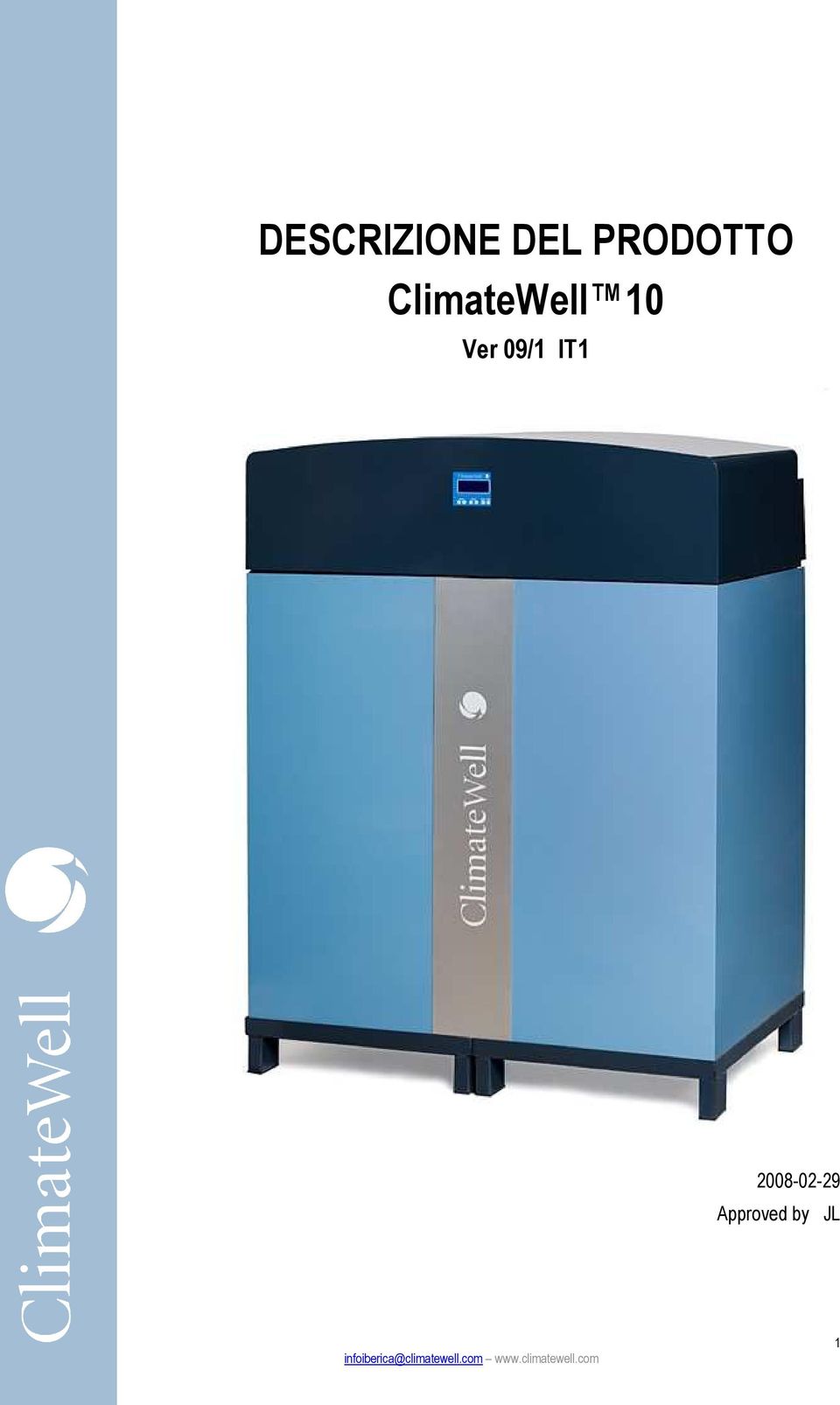ClimateWell 10 Ver