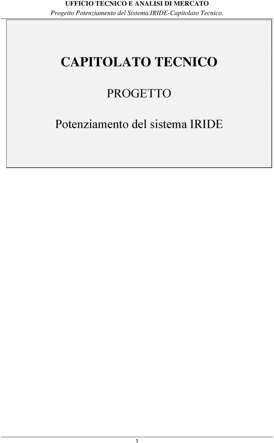 PROGETTO