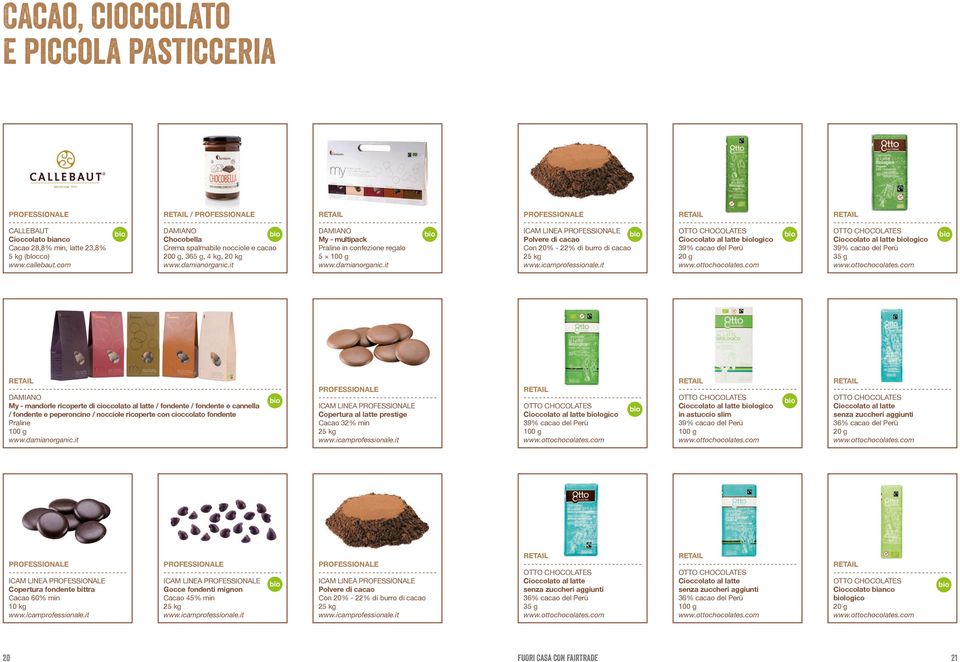 it ------------------------------DAMIANO My - multipack Praline in confezione regalo 5 100 g www.damianorganic.