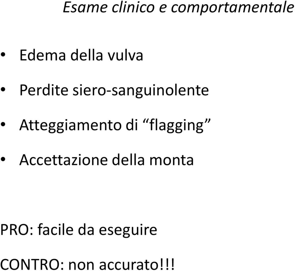 Atteggiamento di flagging Accettazione