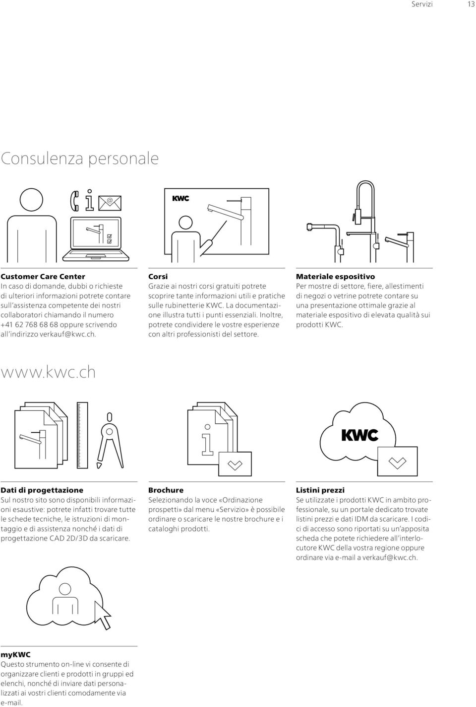 La documentazione illustra tutti i punti essenziali. Inoltre, potrete condividere le vostre esperienze con altri professionisti del settore.