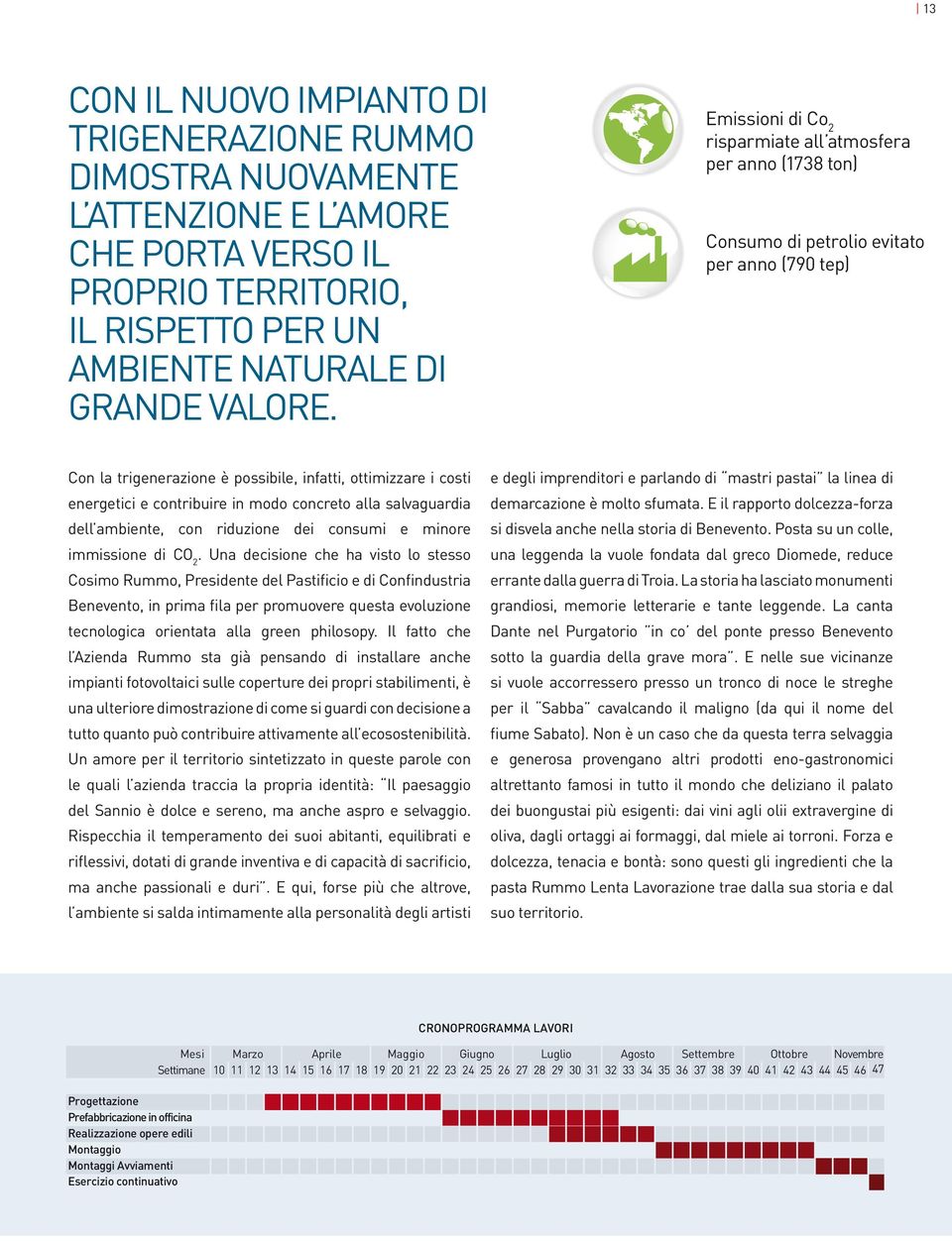 in modo concreto alla salvaguardia dell ambiente, con riduzione dei consumi e minore immissione di CO 2.