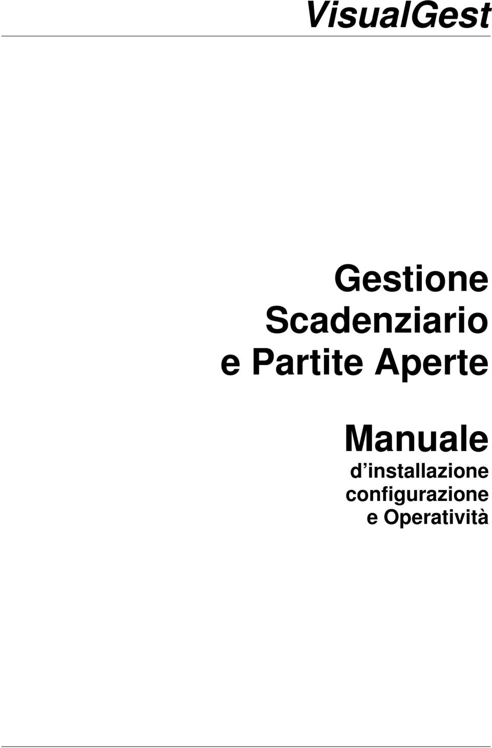 Manuale d