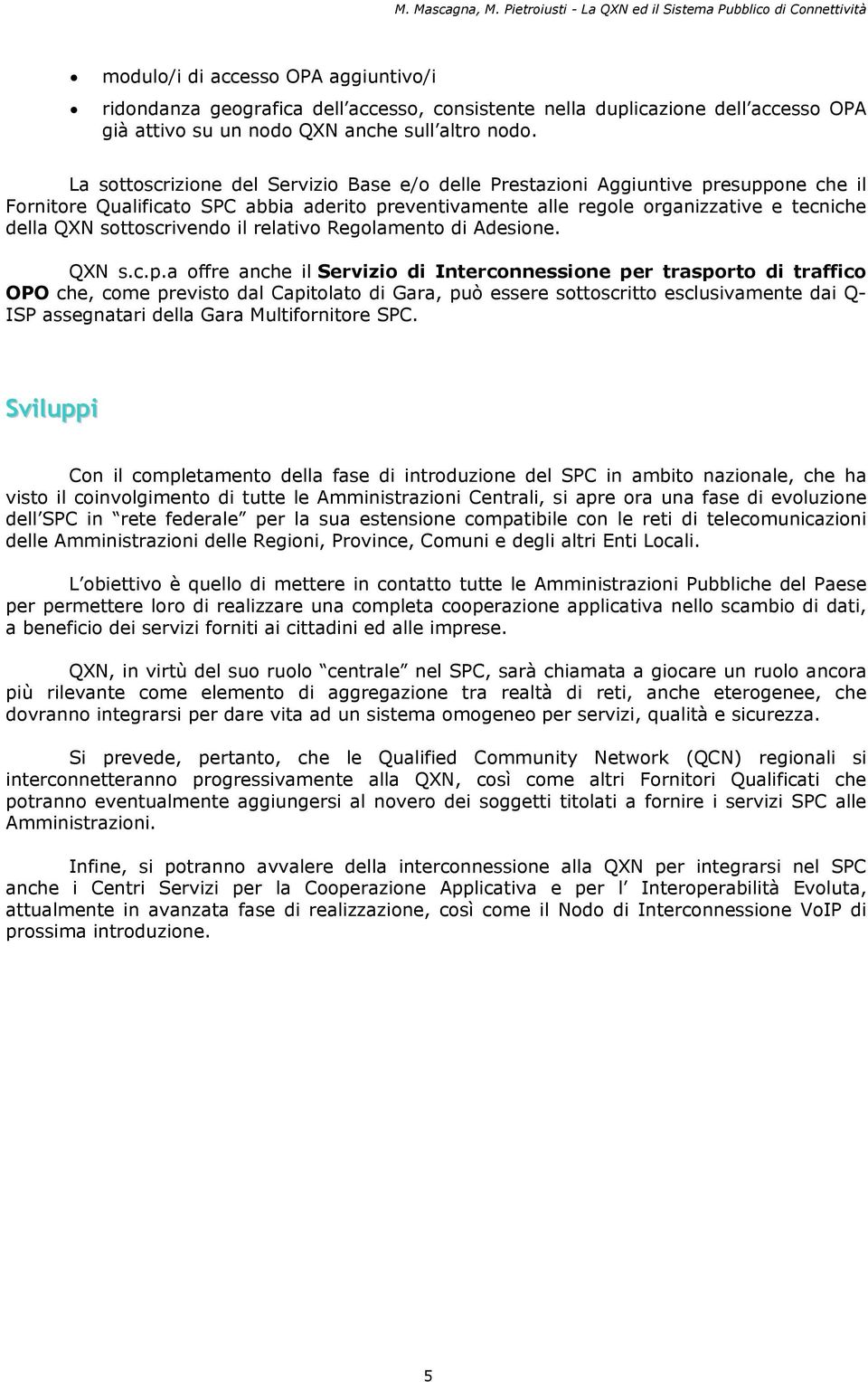 Reglament di Adesine. QXN s.c.p.