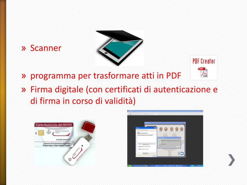 digitale (con certificati di