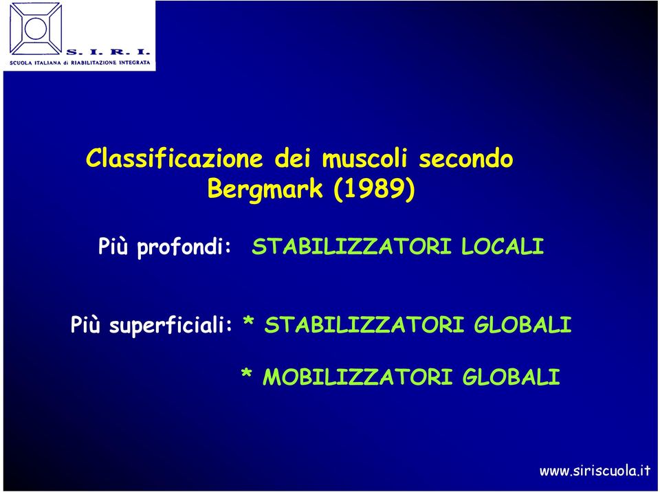 STABILIZZATORI LOCALI Più