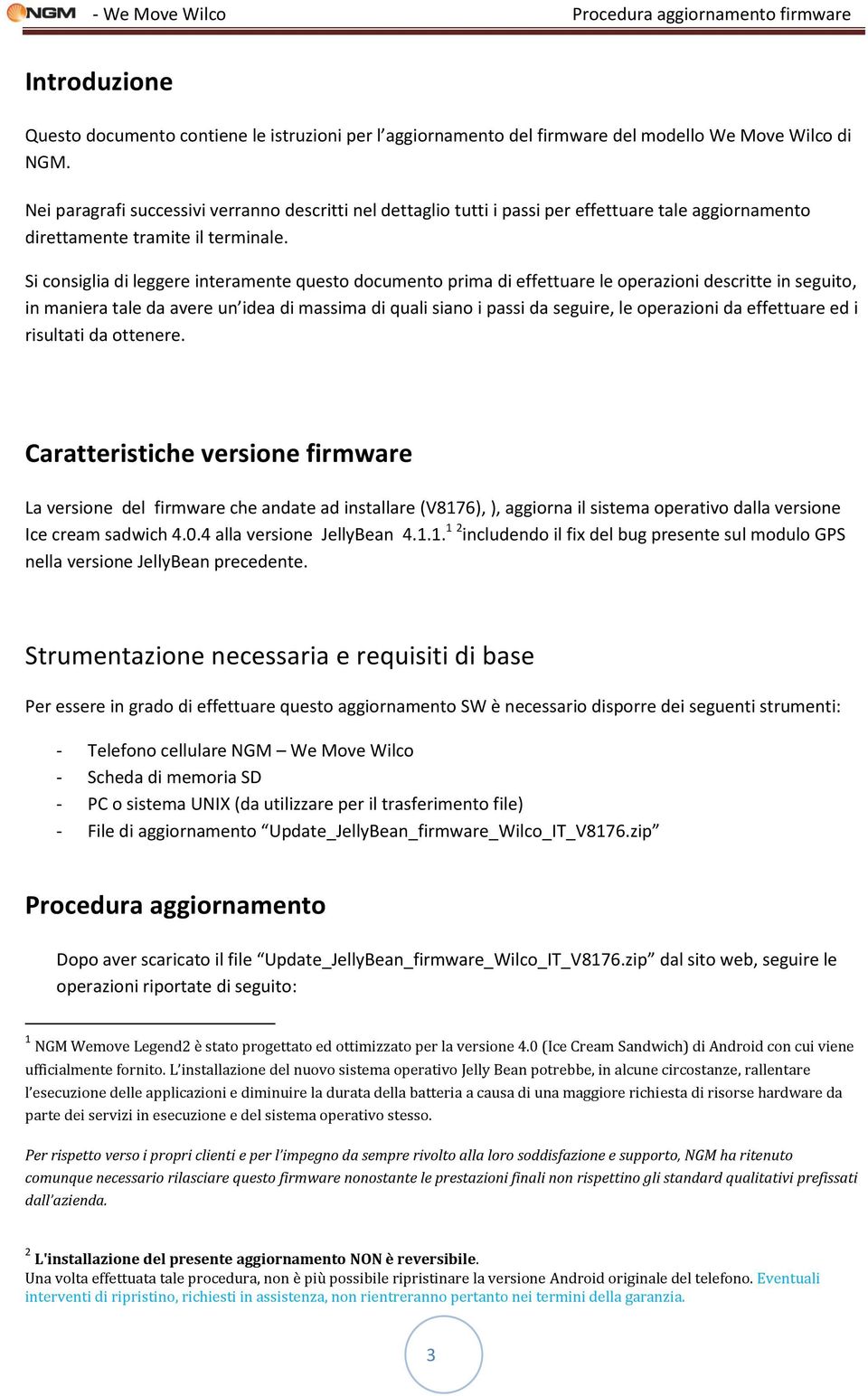 Si consiglia di leggere interamente questo documento prima di effettuare le operazioni descritte in seguito, in maniera tale da avere un idea di massima di quali siano i passi da seguire, le