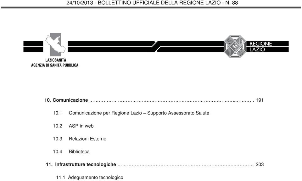 Assessorato Salute 10.2 ASP in web 10.