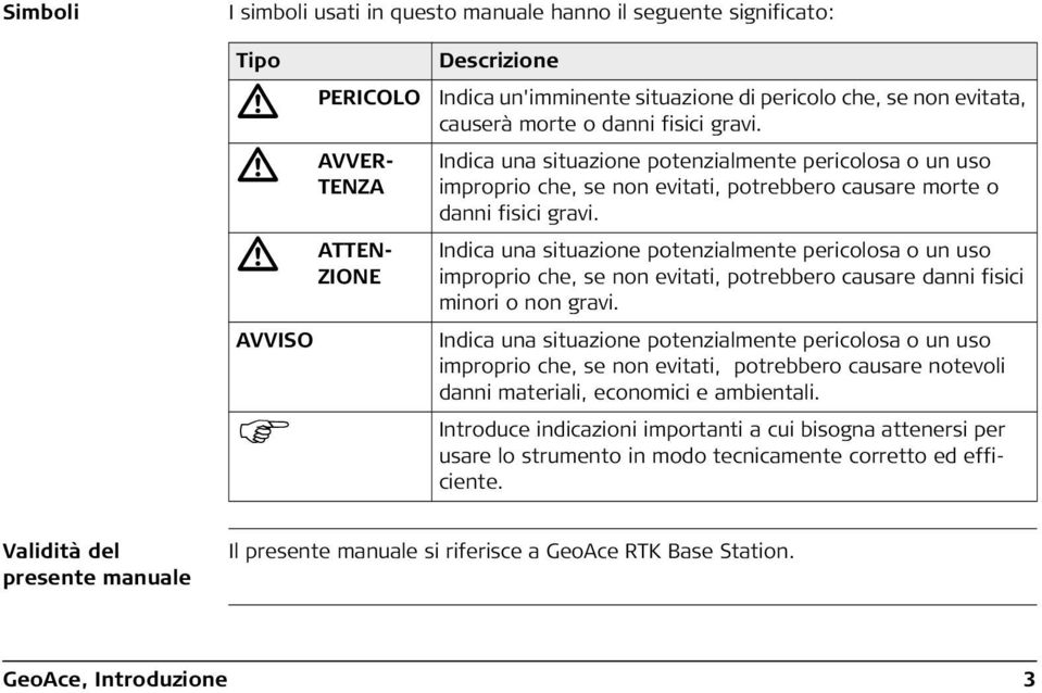 Indica una situazione potenzialmente pericolosa o un uso improprio che, se non evitati, potrebbero causare danni fisici minori o non gravi.