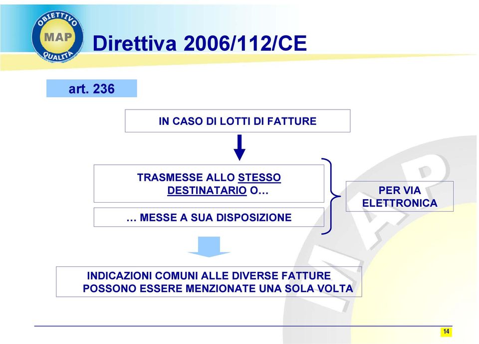 DESTINATARIO O MESSE A SUA DISPOSIZIONE PER VIA