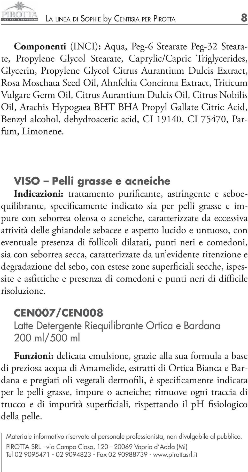 Citric Acid, Benzyl alcohol, dehydroacetic acid, CI 19140, CI 75470, Parfum, Limonene.