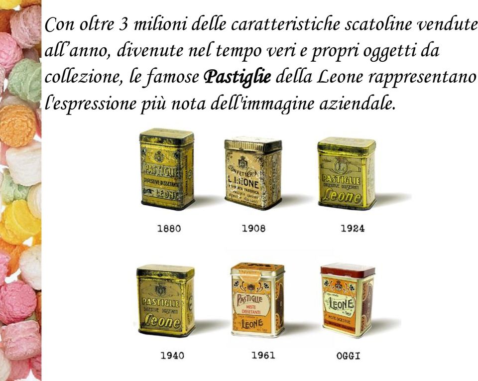 oggetti da collezione, le famose Pastiglie della Leone