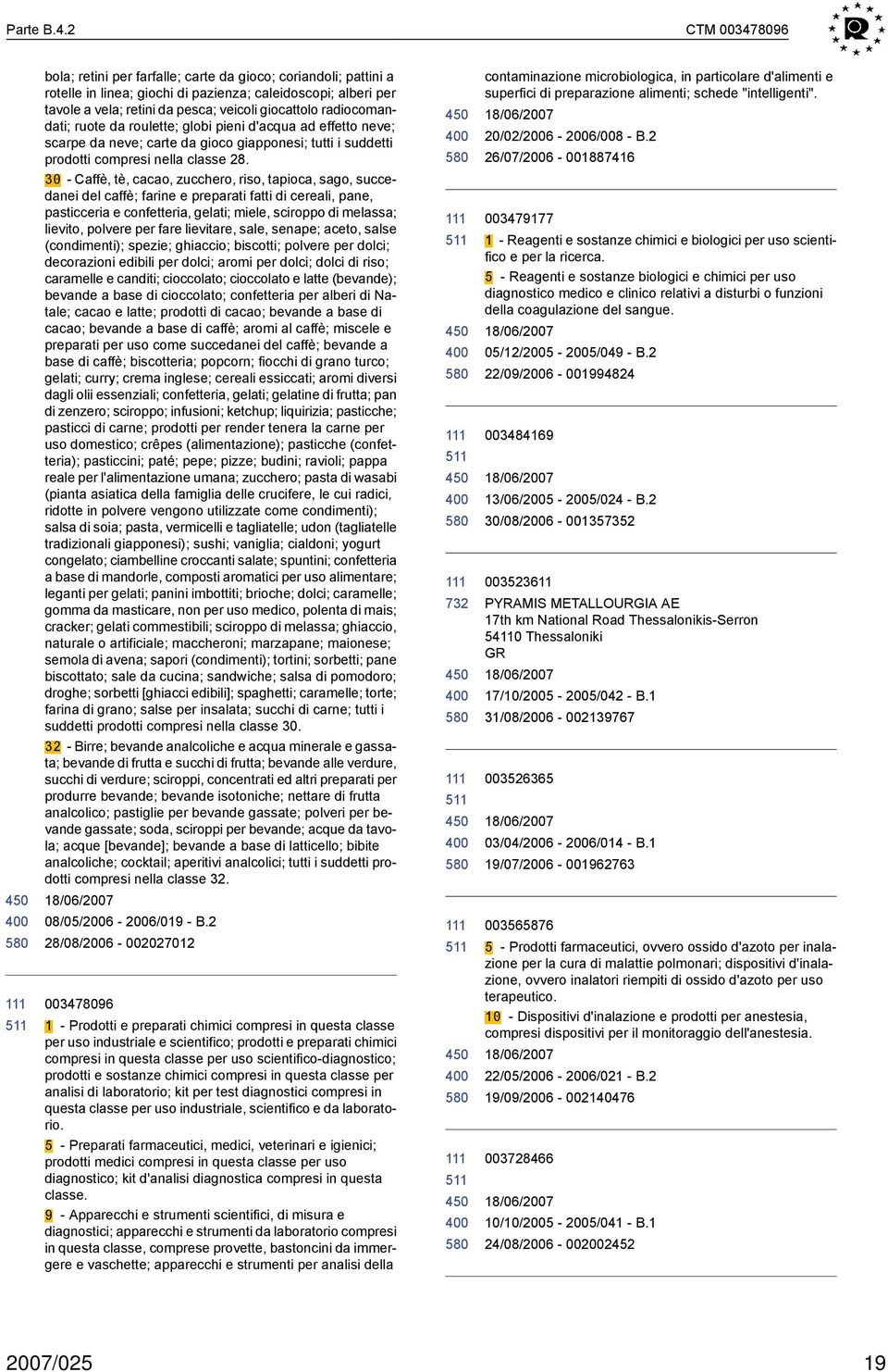 radiocomandati; ruote da roulette; globi pieni d'acqua ad effetto neve; scarpe da neve; carte da gioco giapponesi; tutti i suddetti prodotti compresi nella classe 28.