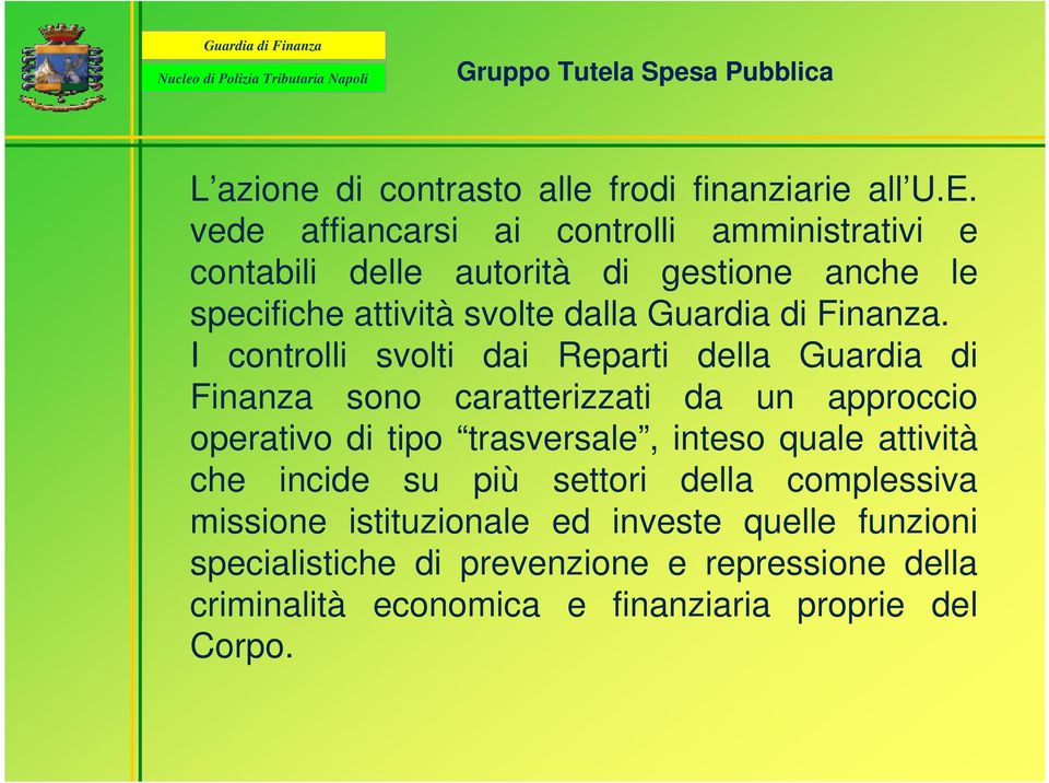 di Finanza.