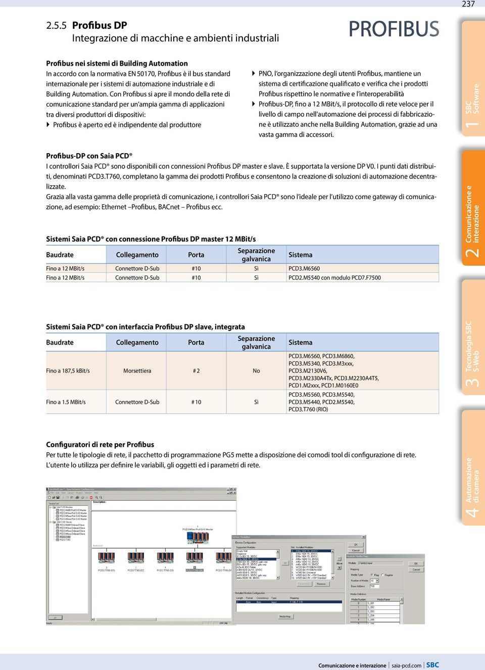 di automazione industriale e di Building Automation.