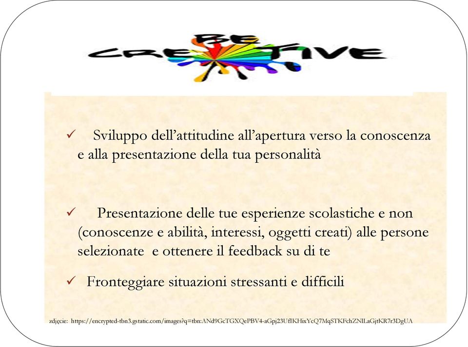 alle persone selezionate e ottenere il feedback su di te Fronteggiare situazioni stressanti e difficili