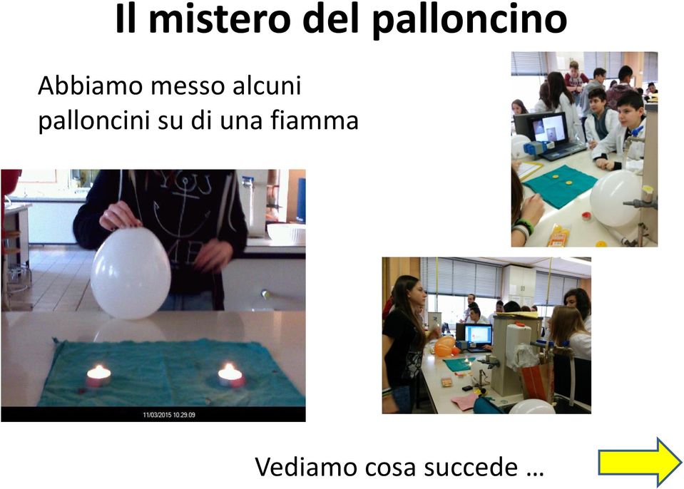 messo alcuni palloncini