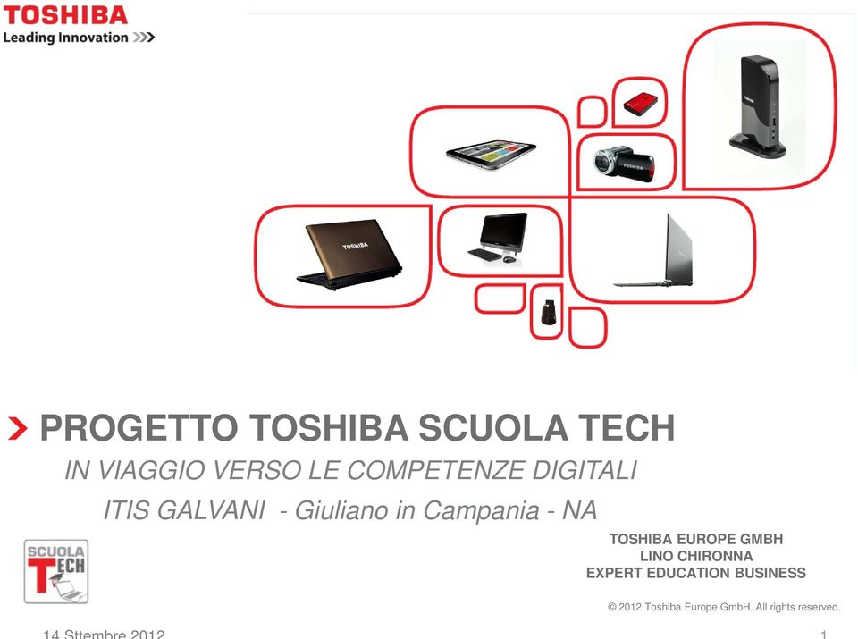 Campania - NA TOSHIBA EUROPE GMBH LINO CHIRONNA