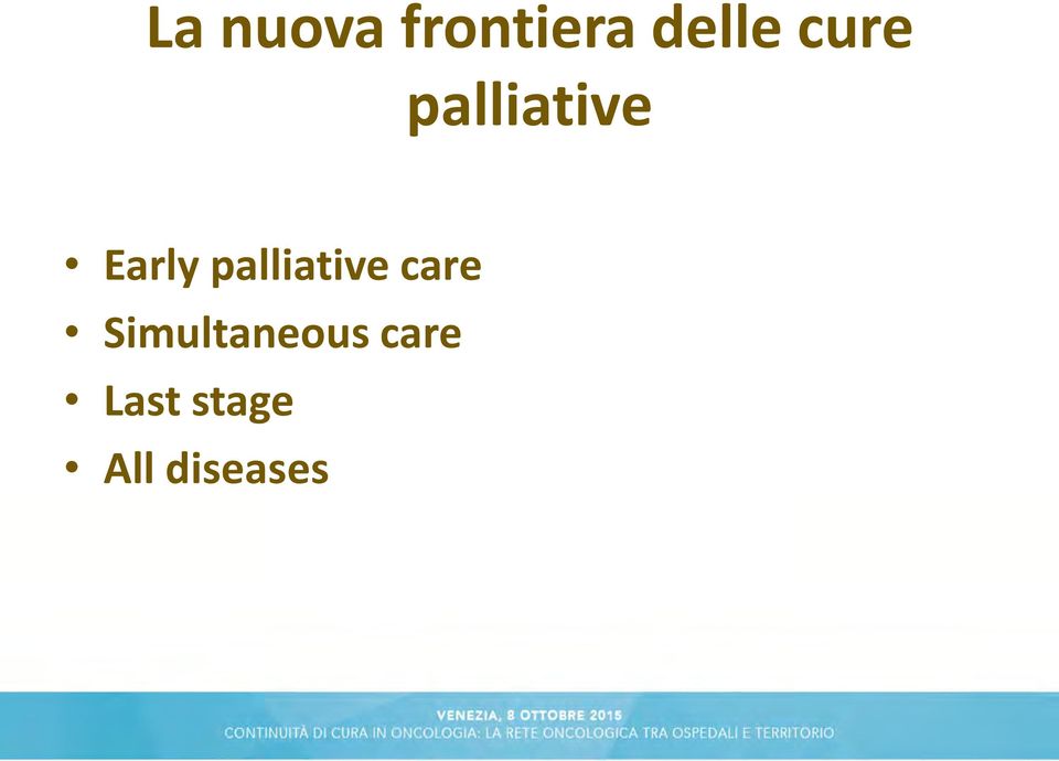 palliative care