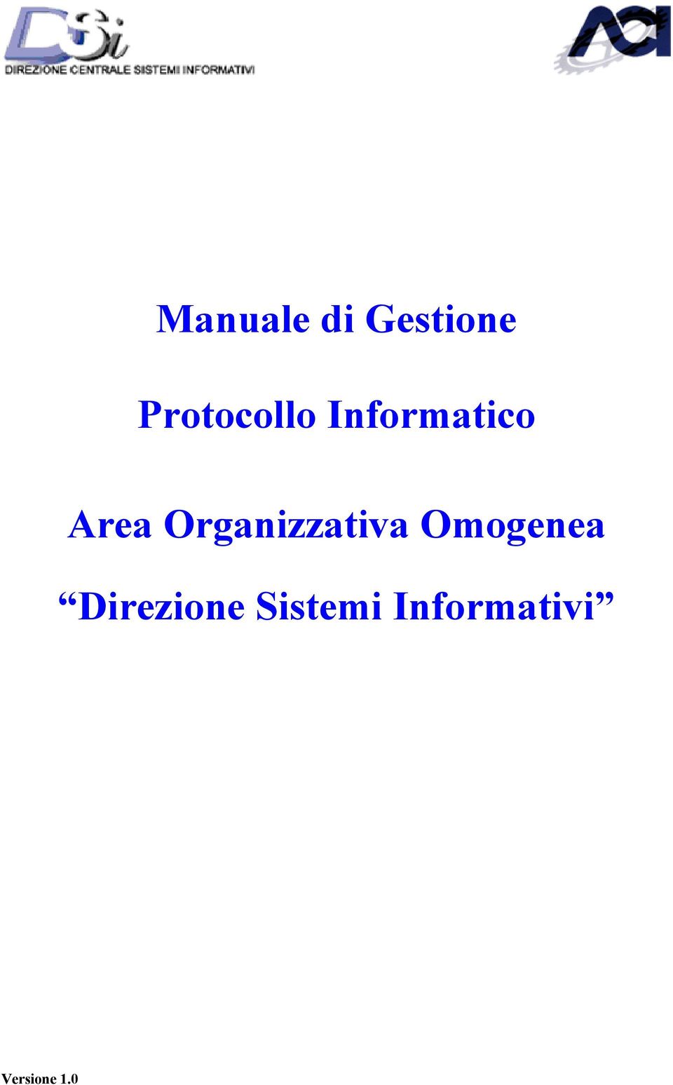 Organizzativa Omogenea