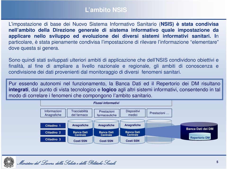 Sono quindi stati sviluppati ulteriori ambiti di applicazione che dell NSIS condividono obiettivi e finalità, al fine di ampliare a livello nazionale e regionale, gli ambiti di conoscenza e