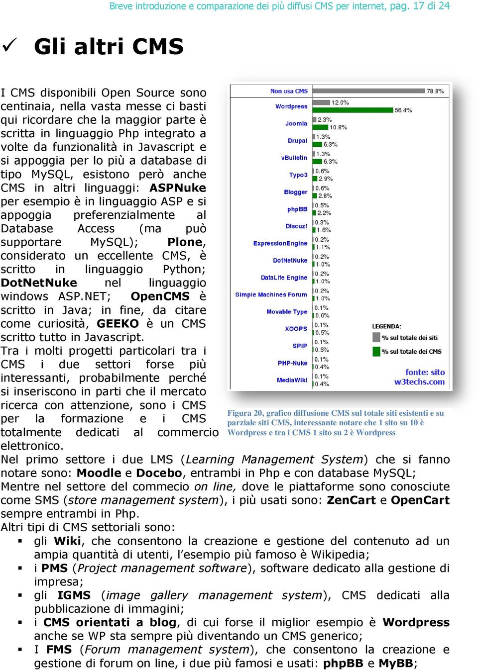 Javascript e si appoggia per lo più a database di tipo MySQL, esistono però anche CMS in altri linguaggi: ASPNuke per esempio è in linguaggio ASP e si appoggia preferenzialmente al Database Access