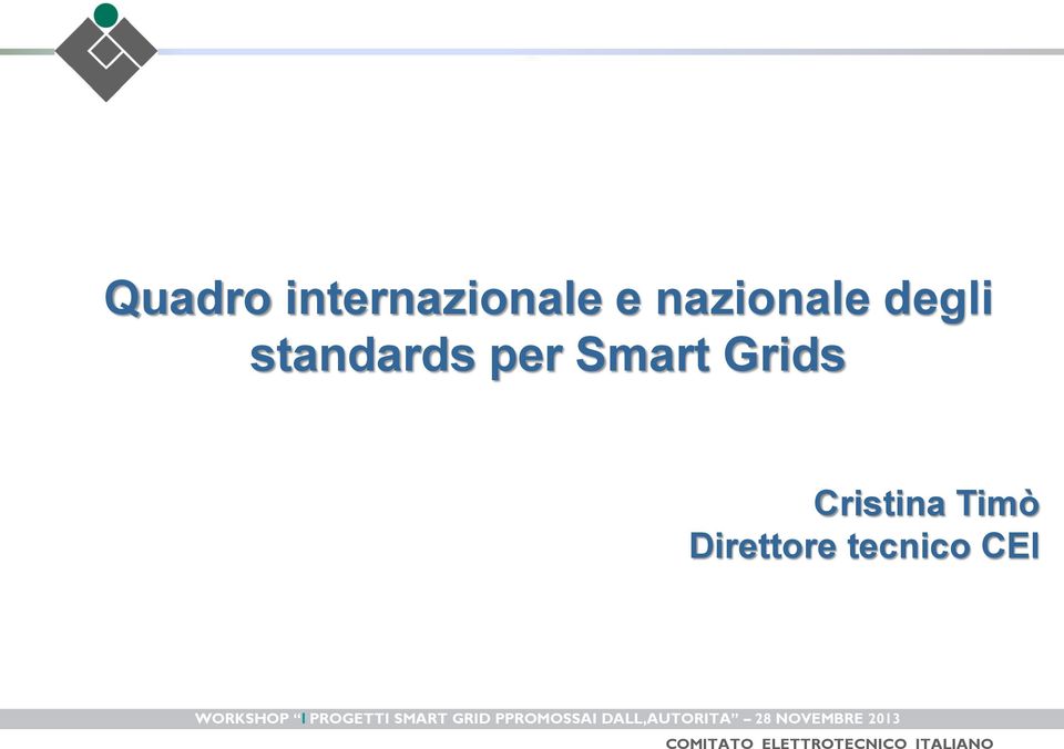 per Smart Grids Cristina