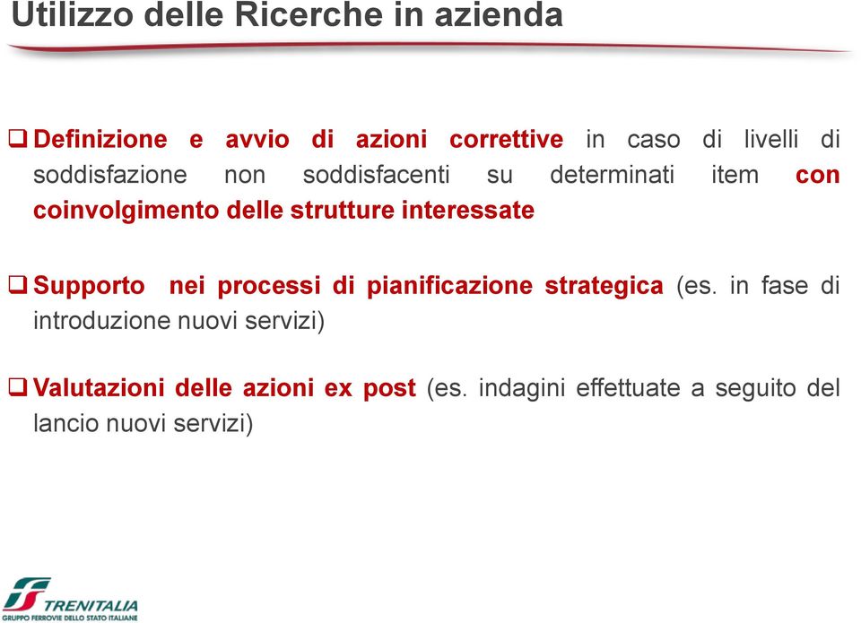 interessate Supporto nei processi di pianificazione strategica (es.