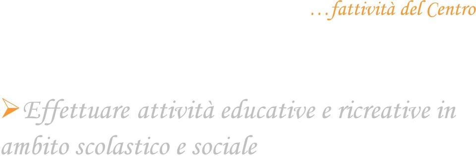 educative e ricreative