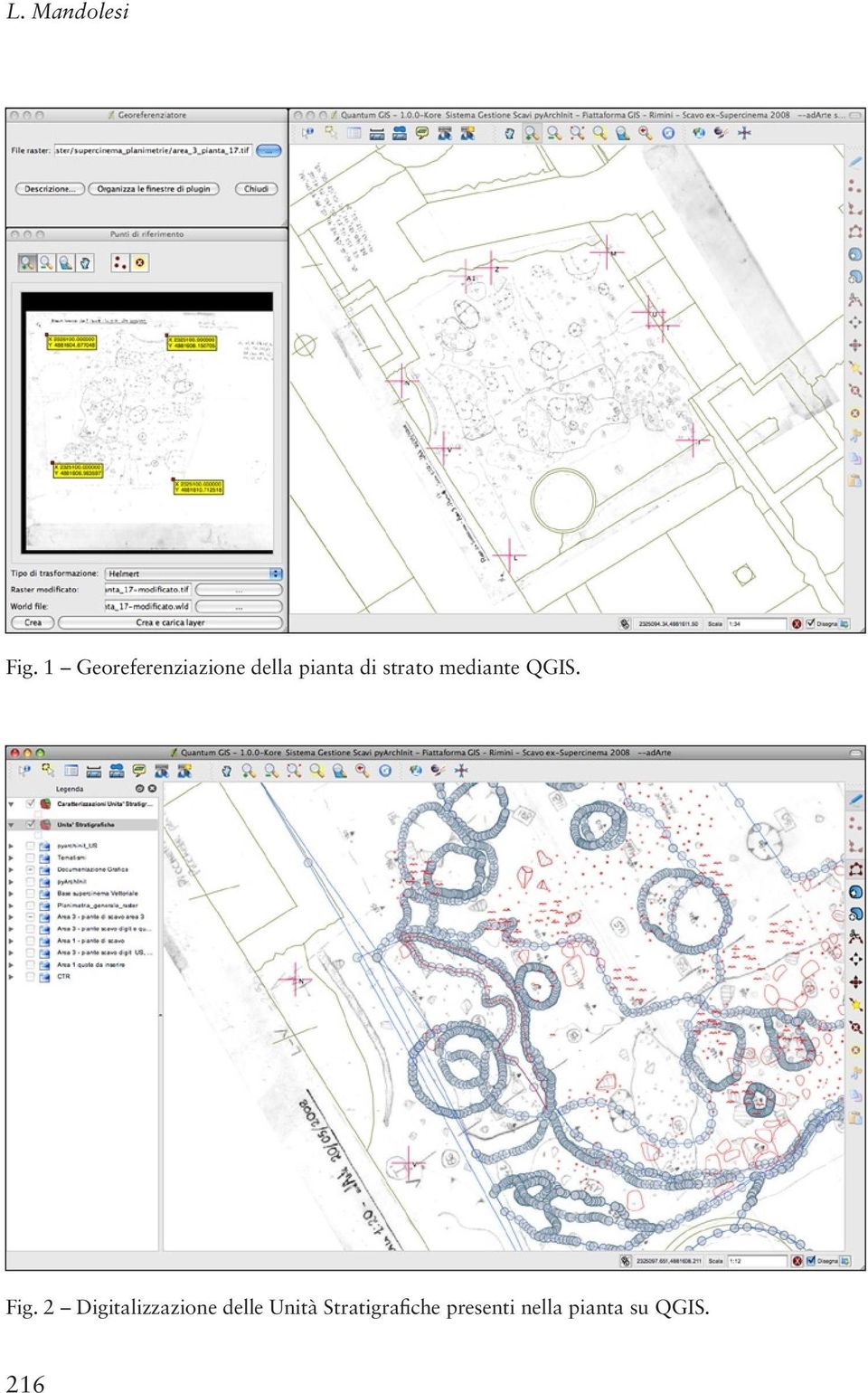 strato mediante QGIS. Fig.