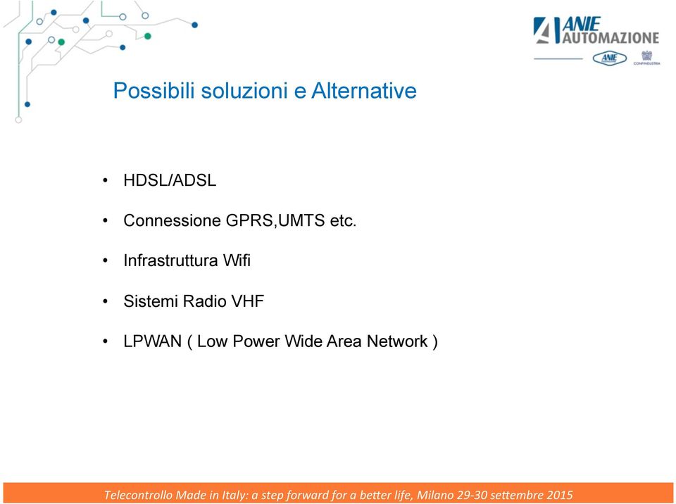 Infrastruttura Wifi Sistemi Radio