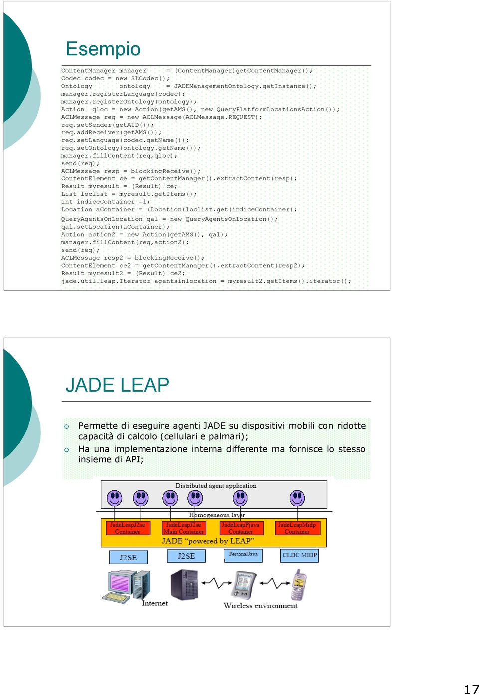 addreceiver(getams()); req.setlanguage(codec.getname()); req.setontology(ontology.getname()); manager.