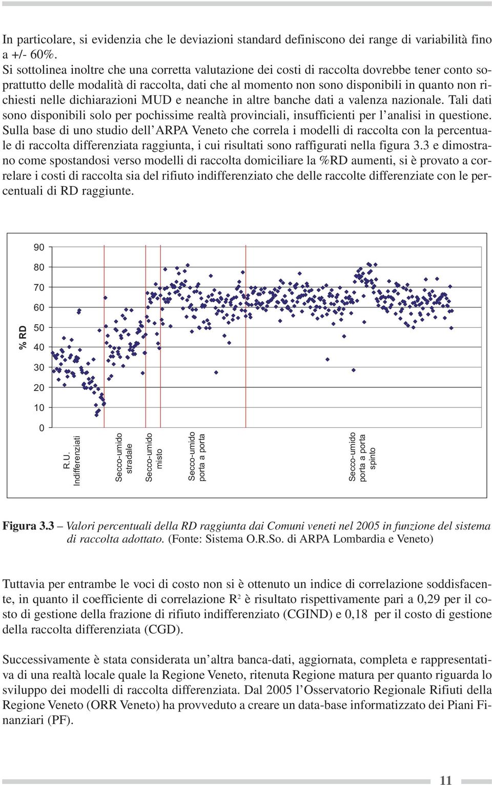 nelle dichiarazioni MUD e neanche in altre banche dati a valenza nazionale. Tali dati sono disponibili solo per pochissime realtà provinciali, insufficienti per l analisi in questione.