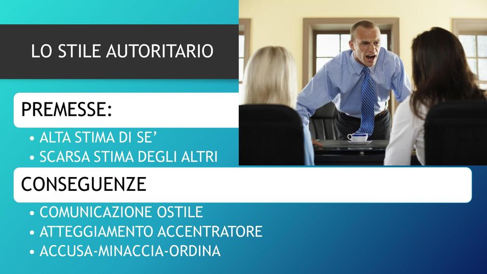 CONSEGUENZE COMUNICAZIONE OSTILE