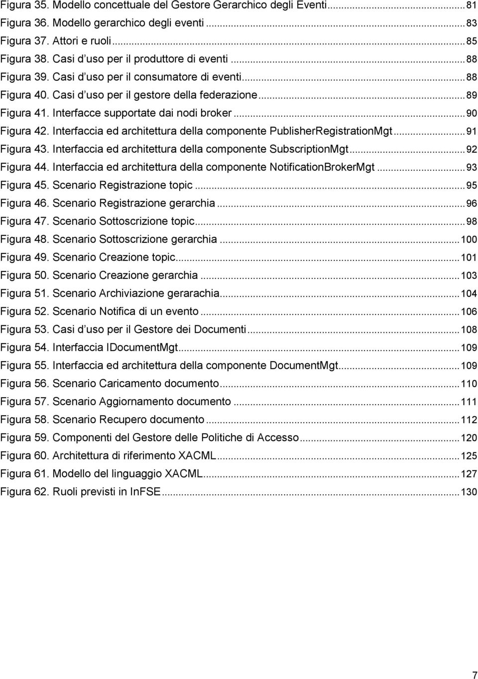 Interfacce supportate dai nodi broker... 90 Figura 42. Interfaccia ed architettura della componente PublisherRegistrationMgt... 91 Figura 43.