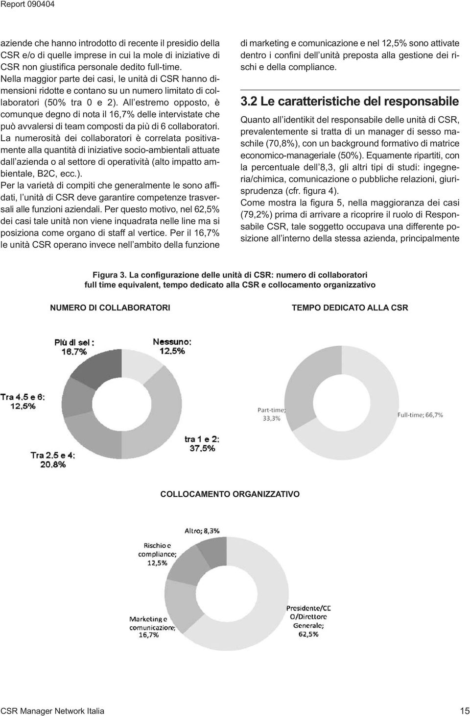 All estremo opposto, è comunque degno di nota il 16,7% delle intervistate che può avvalersi di team composti da più di 6 collaboratori.