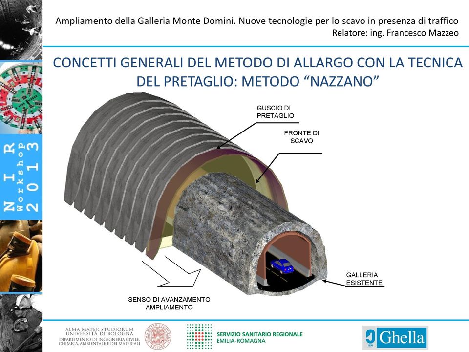 NAZZANO GUSCIO DI PRETAGLIO FRONTE DI