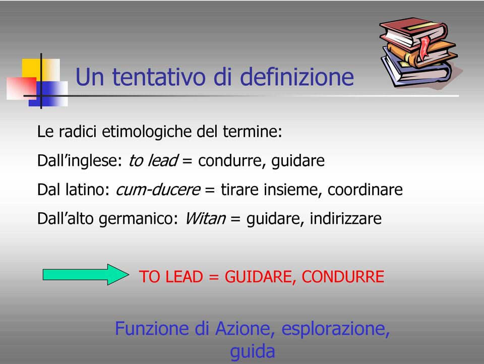 insieme, coordinare Dall alto germanico: Witan = guidare,