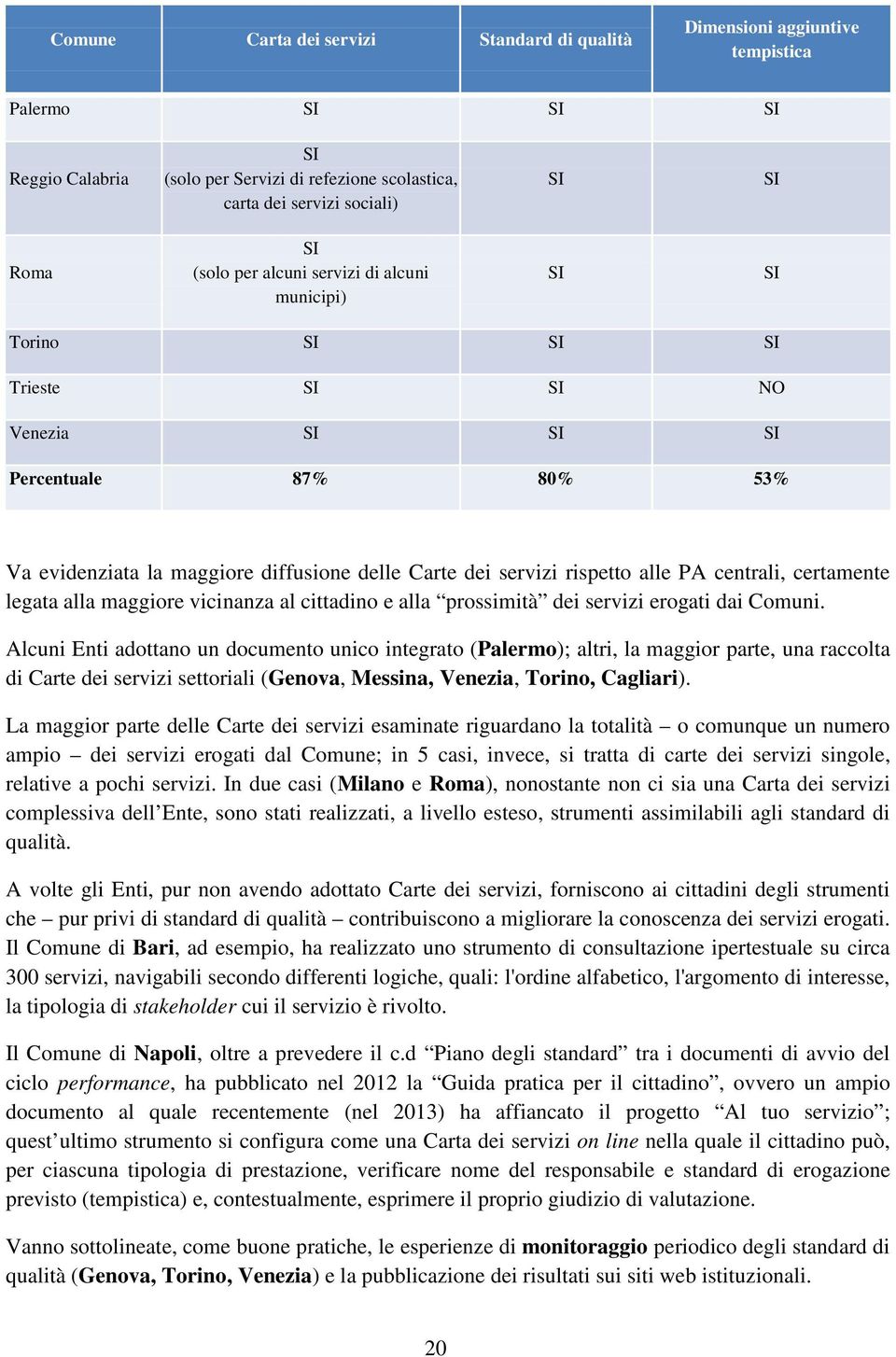 alle PA centrali, certamente legata alla maggiore vicinanza al cittadino e alla prossimità dei servizi erogati dai Comuni.