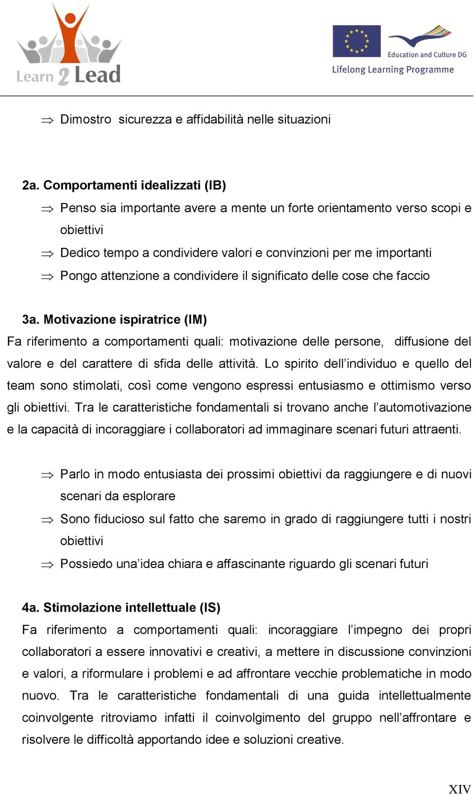 condividere il significato delle cose che faccio 3a.