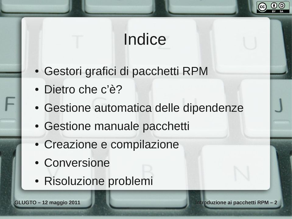 pacchetti Creazione e compilazione Conversione