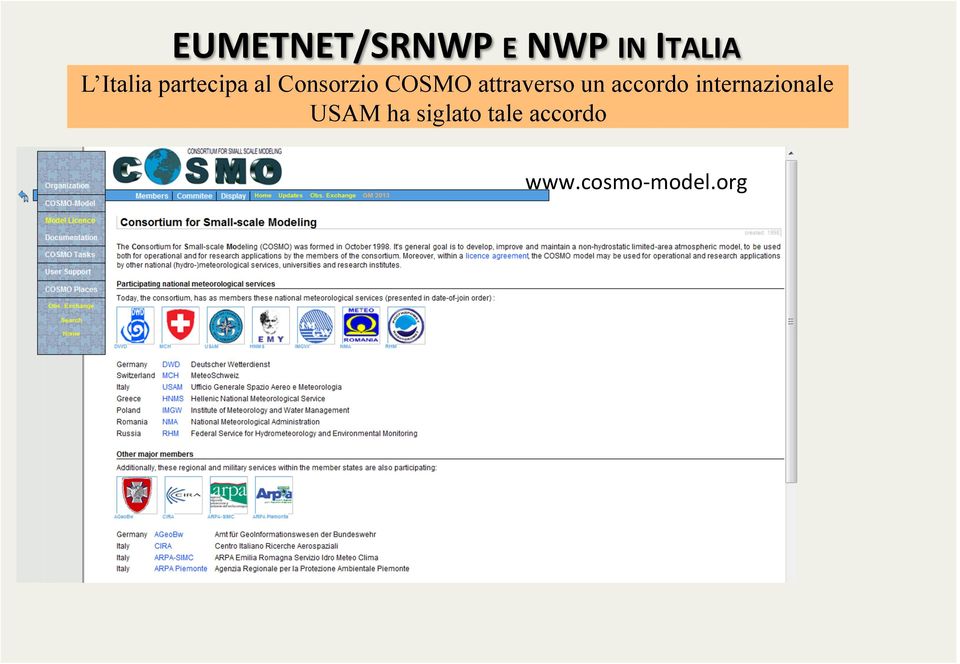 attraverso un accordo internazionale