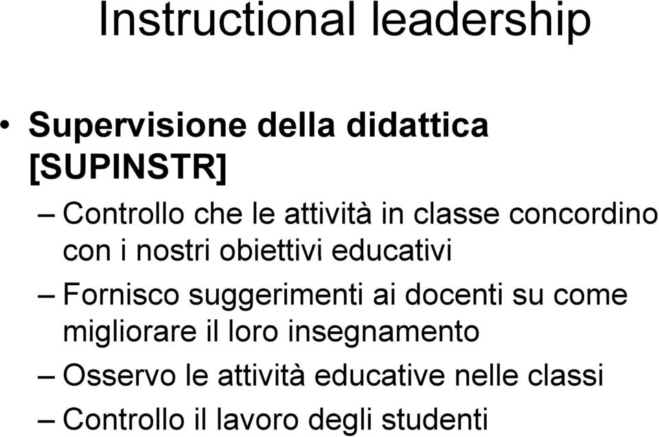 educativi Fornisco suggerimenti ai docenti su come migliorare il loro