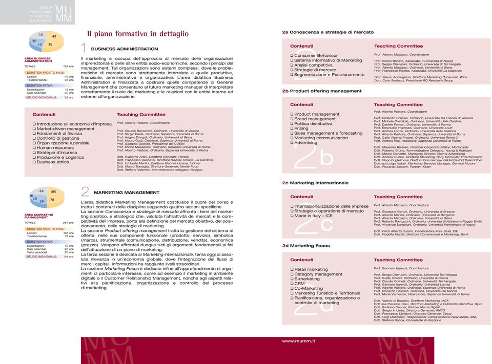 Tali organizzazioni sono sistemi complessi, dove le problematiche di mercato sono strettamente interrelate a quelle produttive, finanziarie, amministrative e organizzative.